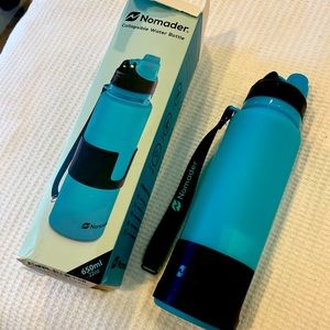 Nomader collapsible water bottle: never used